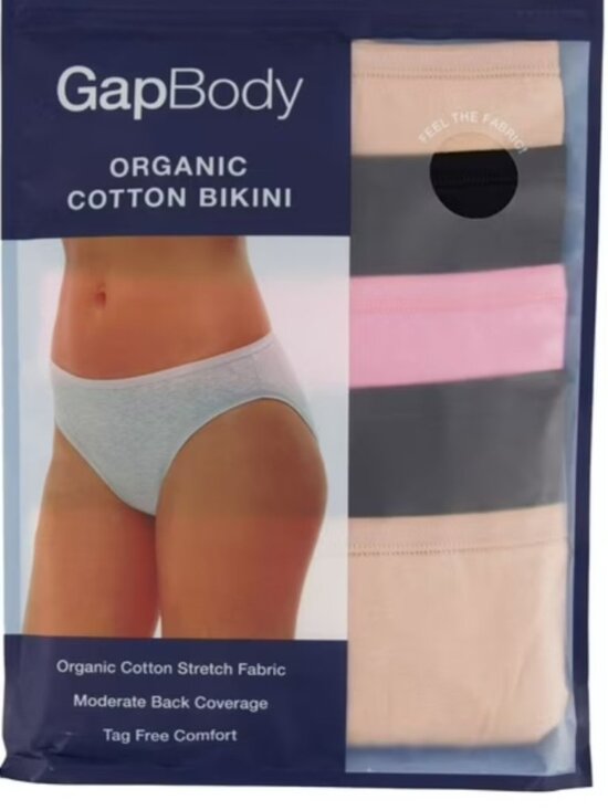 Gapbody Other - GapBody Women's 5 Pack Organic Cotton Stretch Bikini Size XXL
